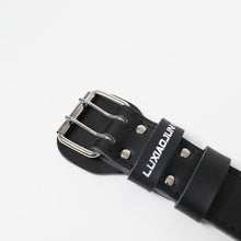 Load image into Gallery viewer, Black Olympic Weightlifting Leather Belt
