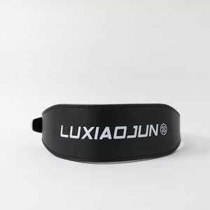 Black Olympic Weightlifting Leather Belt