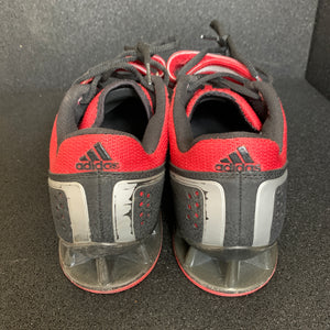 Adidas AdiPower Shoes - Black/Red US9 (Pre-owned, Not original insoles)